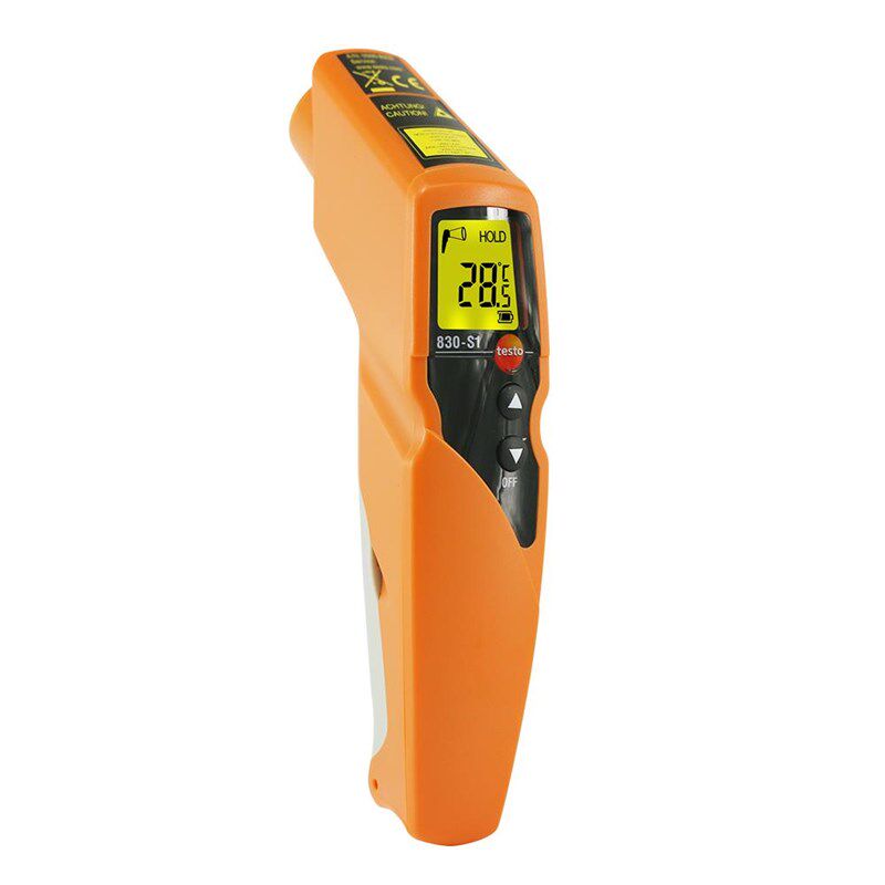 德图testo 830-S1/T1/T4红外线测温仪手持高精度工业红外测温枪