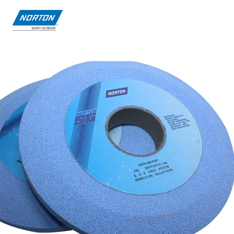 诺顿SG砂轮PSX双斜边200*25*50.8热处理材质研磨高硬度磨床沙轮