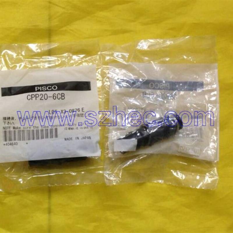 CPP20-6CB   日本   匹士克   PISCO   接头  .全 新 原 装 正 品