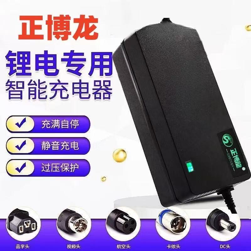 正博龙电动车锂电池充电器36V48V60V24V2A3A5A滑板独轮电动车充