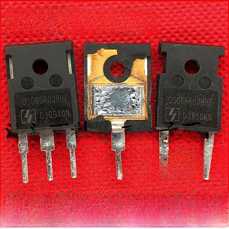 拆机 OSG65R038HZ OSG65R038HTZ 80A 650V 超大芯片MOS管 TO-247