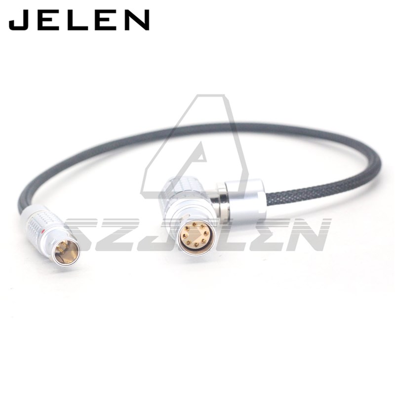 ARRI TRINITY 阿莱mini/LF/AMIRA电源线4针输出至8孔70cm 网格线