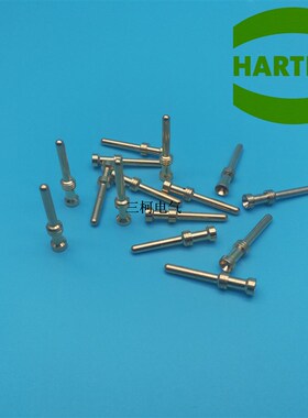 哈丁harting重载连接器09330006119  镀金16A冷压针 09330006123