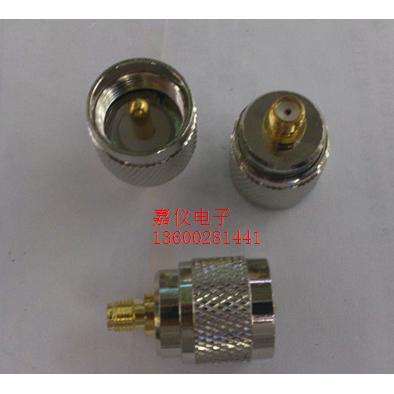 铜材UHF/SMA-JK 高频馈线转接头SMA母头/SLA16公优质射频转接头