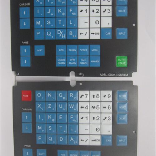 FANUC(发那科)面板/面膜/面皮/按键膜A98L-0001-0568#M #T
