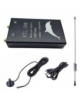 全波段软件无线电RTL-SDR RTL2832U+R820T2 接收机 航空短波宽频