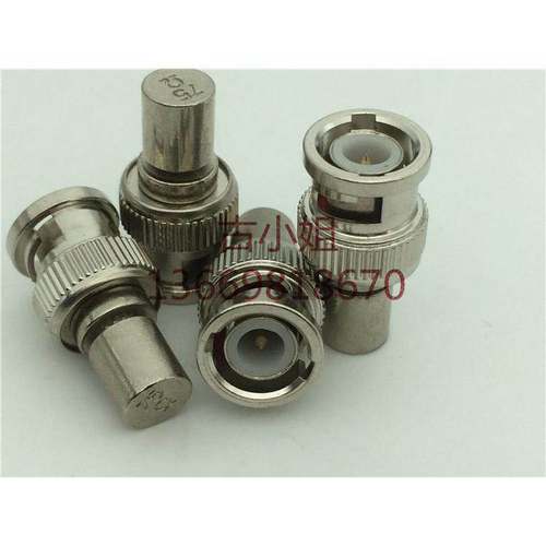 BNC公头终端负载BNC50欧姆BNC75欧姆BNC防尘堵头Q9公堵头BNC负载