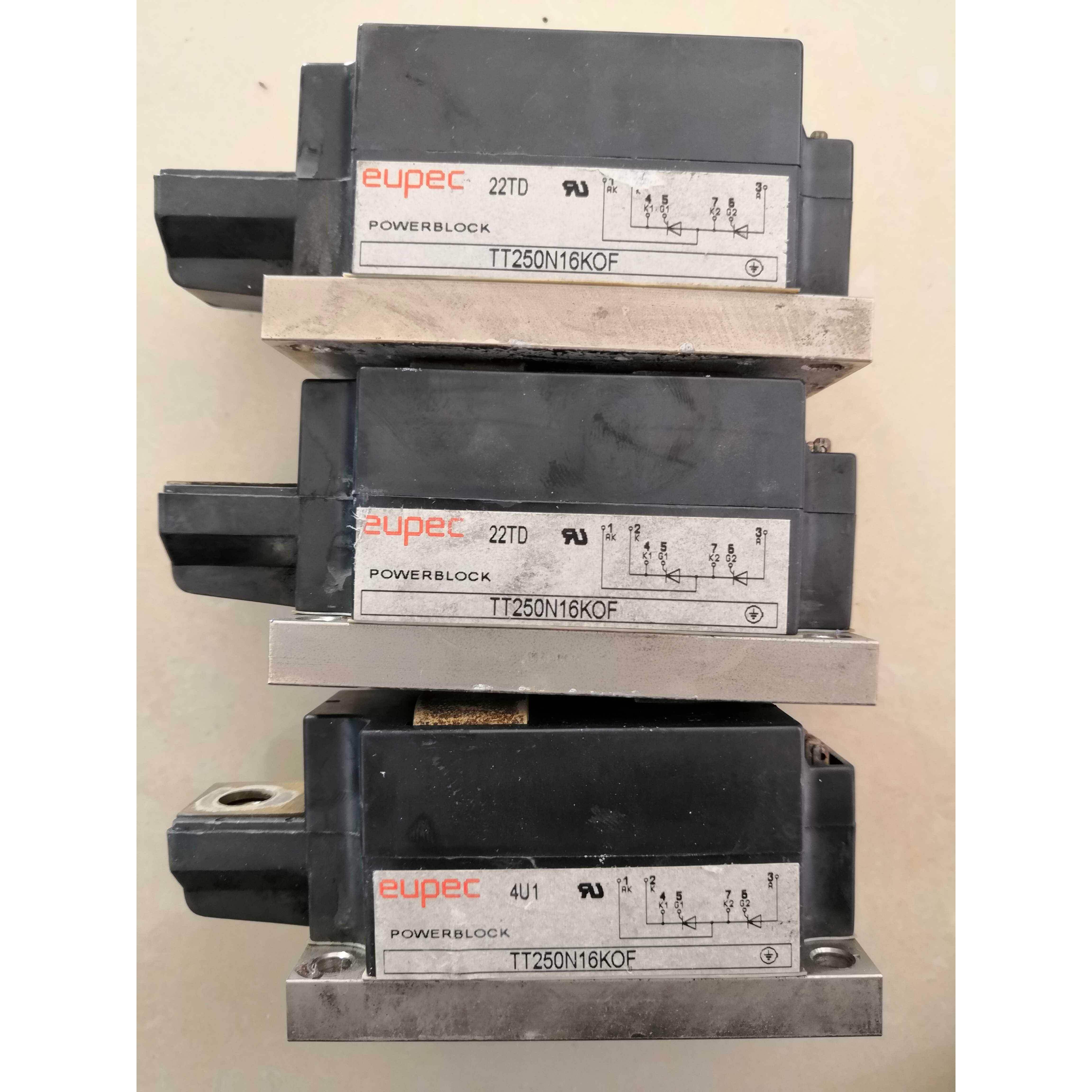 eupec进口拆机 软启动可控硅模块 TT250N12KOF/14K0F TT250N16KOF