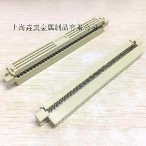 欧式插座 2.54MM间距 364直孔 压线式 3*32PIN 3X32P 中间空一排