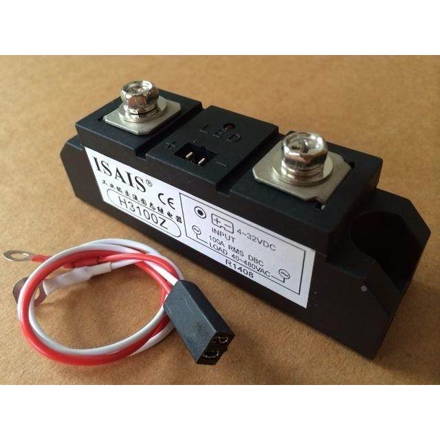 H3100Z H3120Z /ZF 工业级固态继电器 100A 120A 直流控交流 现货