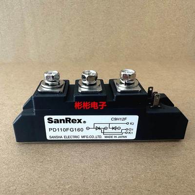 PD110FG160 PD110F80 三社可控硅半控模块 PD130FQ120 PD130FG160