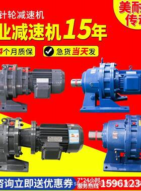 高品质摆线针轮减速机BWD BLD XWD XLD 国标全新全铜电机超长质保