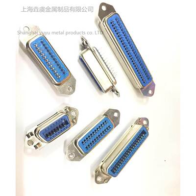 57系列 打印机插头 40140/40240/40360/40500 焊板式 直角母头