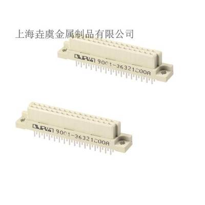 欧式插座 间距2.54MM 9001-36321C00A 2*16PIN 2排16芯 232直孔