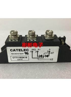 CATELEC CTT116GK16/18 原装拆机 软启动半导体控制整流器模块 ST