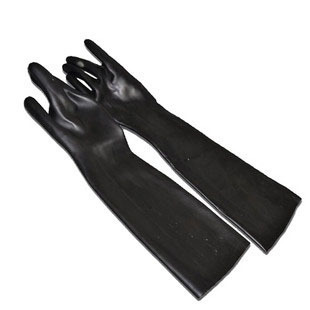 实验室加厚耐酸手套 工业手套 乳胶手套 化验员使用手套