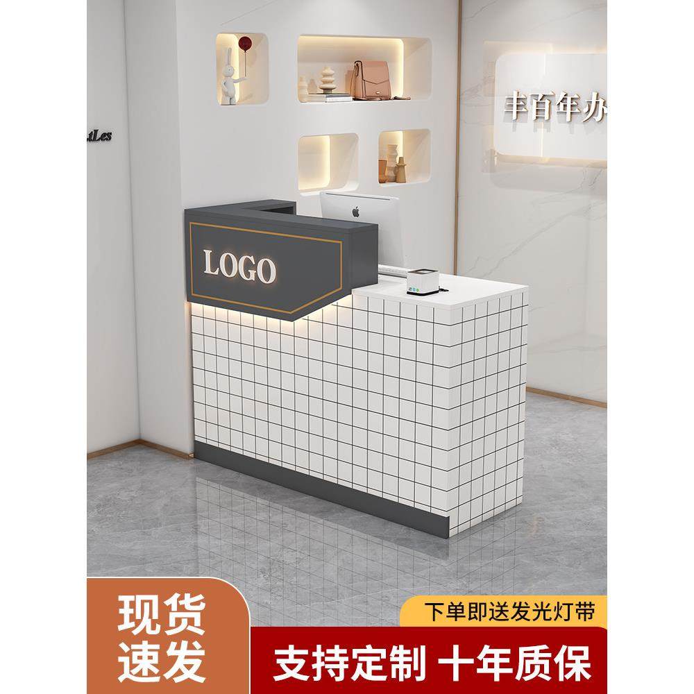 吧台收银台店铺小型女装服装店前台美容院理发店餐饮店柜台收银桌,商业/办公家具,收银台,淘宝优惠券,粉丝福利购,淘宝优惠卷
