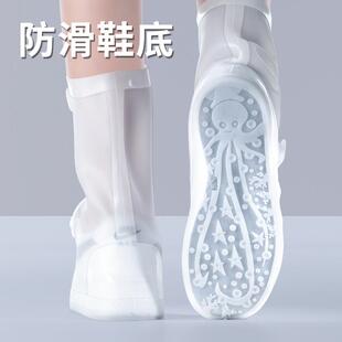 防水雨鞋 套 套防滑硅胶雨靴男女加厚耐磨高筒水鞋 雨天防雨雪鞋