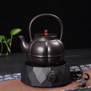 家用煮酒器黄酒温酒壶电加热烫酒器暖酒热酒炉复古米酒1斤2斤陶瓷