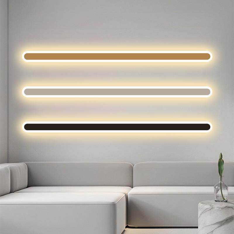 金色壁灯墙灯极简客厅沙发背景墙长条灯现代简约卧室床头灯线 线,家装灯饰光源,壁灯,淘宝优惠券,粉丝福利购,淘宝优惠卷