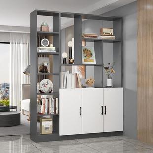 玄关柜入户客厅隔间现代简约置物架酒柜进门间厅柜屏风柜鞋柜一体