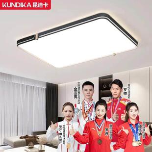 新款高亮圆形主卧室LED吸顶灯现代简约家用饭厅书房客厅护眼灯具