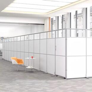车间隔墙工厂仓库活动隔离挡板屏风移动隔板办公室推拉折叠隔墙板