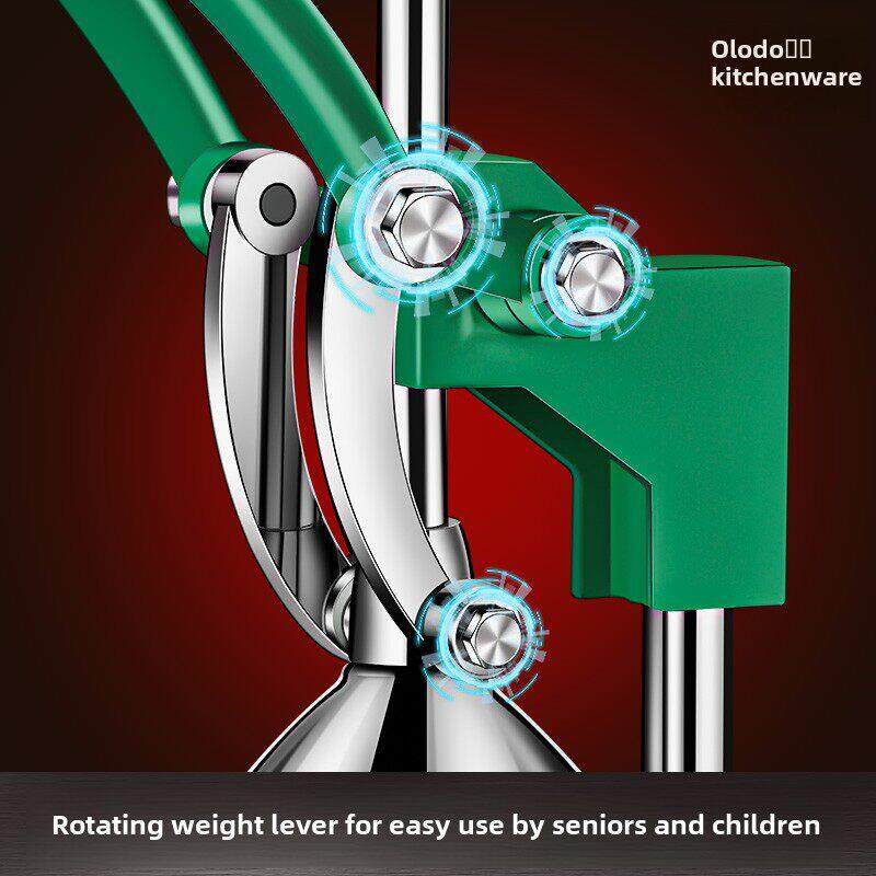 手动榨汁机摆摊商用鲜榨石榴橙子汁压榨器渣汁分离手压榨果汁专用