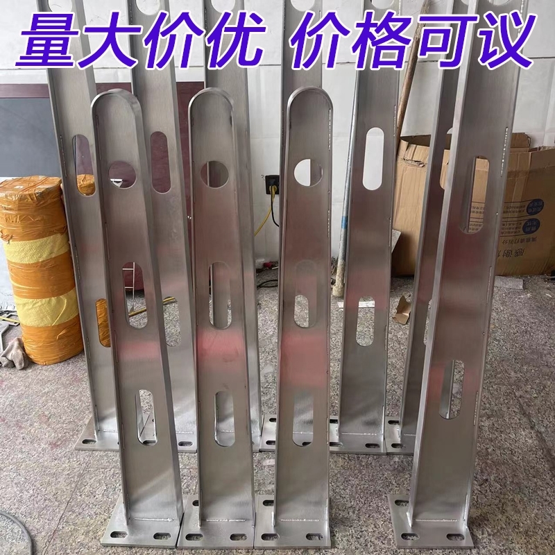 门头不锈钢遮雨棚雨棚玻璃雨棚钢梁爪件钢结构 挑梁办公室牛腿