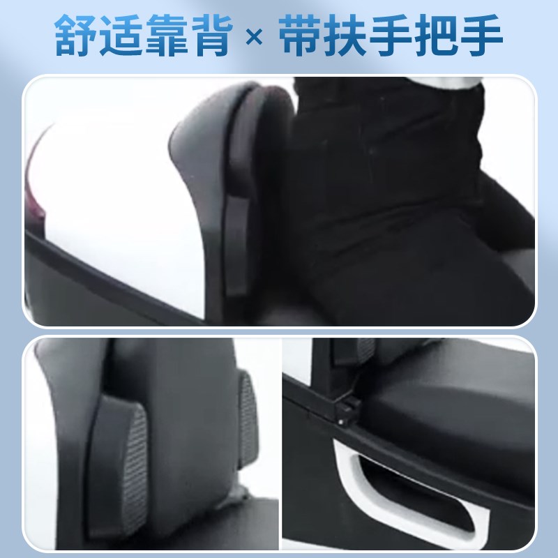 小牛U2/umax电动车U1e一体座后备箱国标后座储物大容量带坐垫尾箱