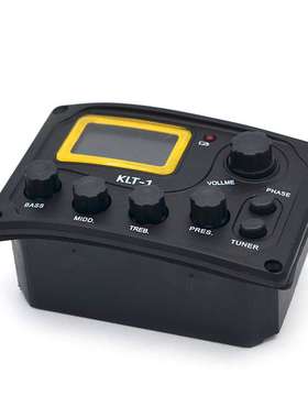 {活动价}木吉他KLT-1 EQ均衡器4段吉它拾音器民谣吉他拾音器可打