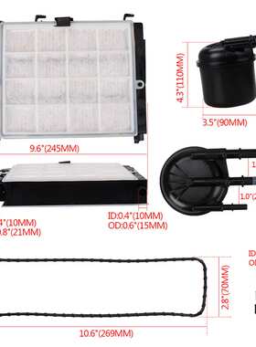{活动价}汽车改装配件6.7动力冲程燃油滤清器 FD4625 FD4624 HC3Z