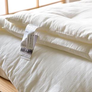 出口日本明治西川全棉春秋被被芯夏被夏凉被子保暖冬被棉被空调被