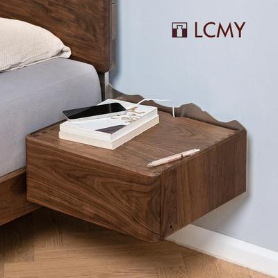 [璞玉床Pro专属配件系列]悬浮床头柜置物板可旋转托盘 | 览春木业