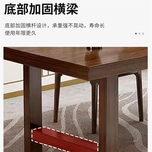 办公桌长条桌子学生学习桌家用卧室简易书桌工作台 实木电脑桌台式
