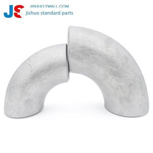 国标钛弯头1.5倍TA1 钛弯头钛合金90度焊接冲压无缝1D弯头 TA2