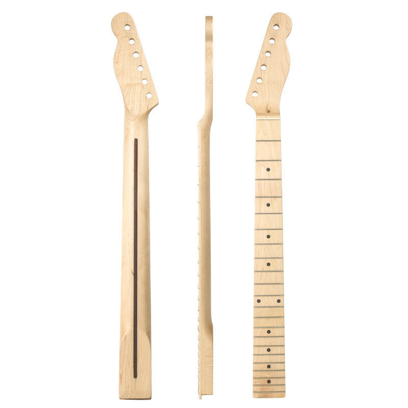 电吉他琴颈neck背中线琴头枫木封闭式22品Electric guitar neck