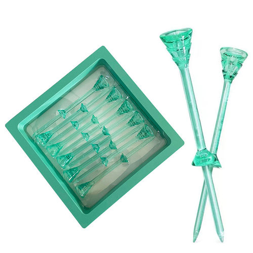 盒装高尔夫塑料球TEE 超细限位球钉 GOLF TEE 水晶球座高尔夫配件