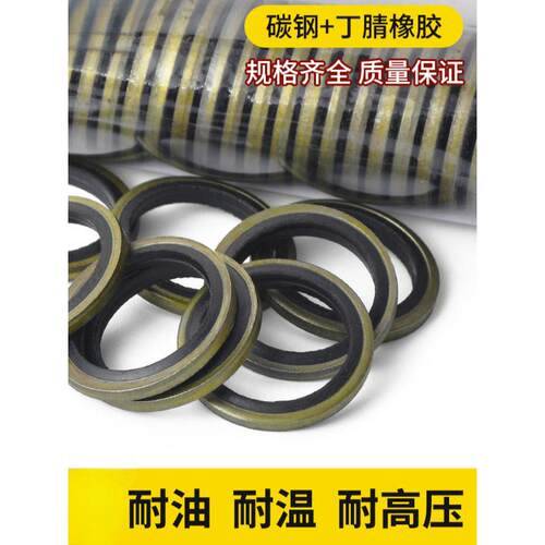 JB982组合垫圈垫片密封圈高压油管密封垫O型圈骨架油封液压密封垫