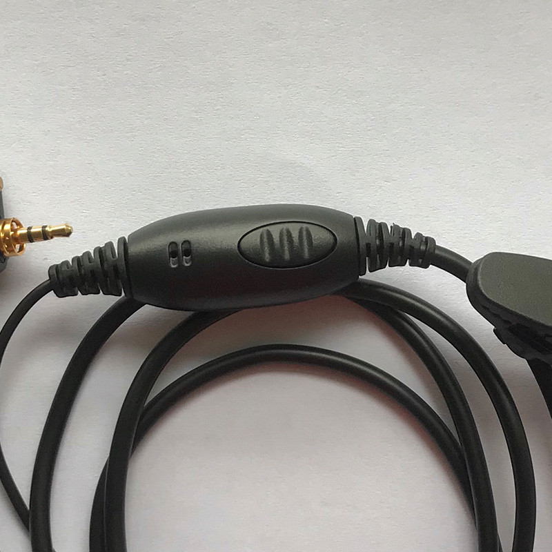 适用摩托罗拉对讲机MTP850/800/830/600/650入耳式耳麦耳机