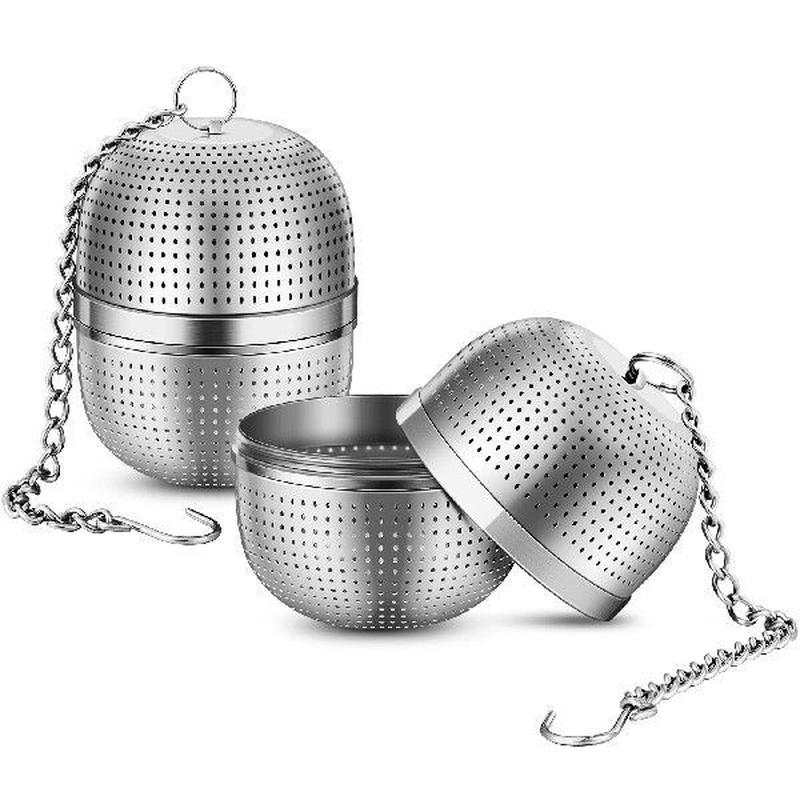 Tea Infuser Mesh Ball Loose Leaf Strainer Filter Stainless