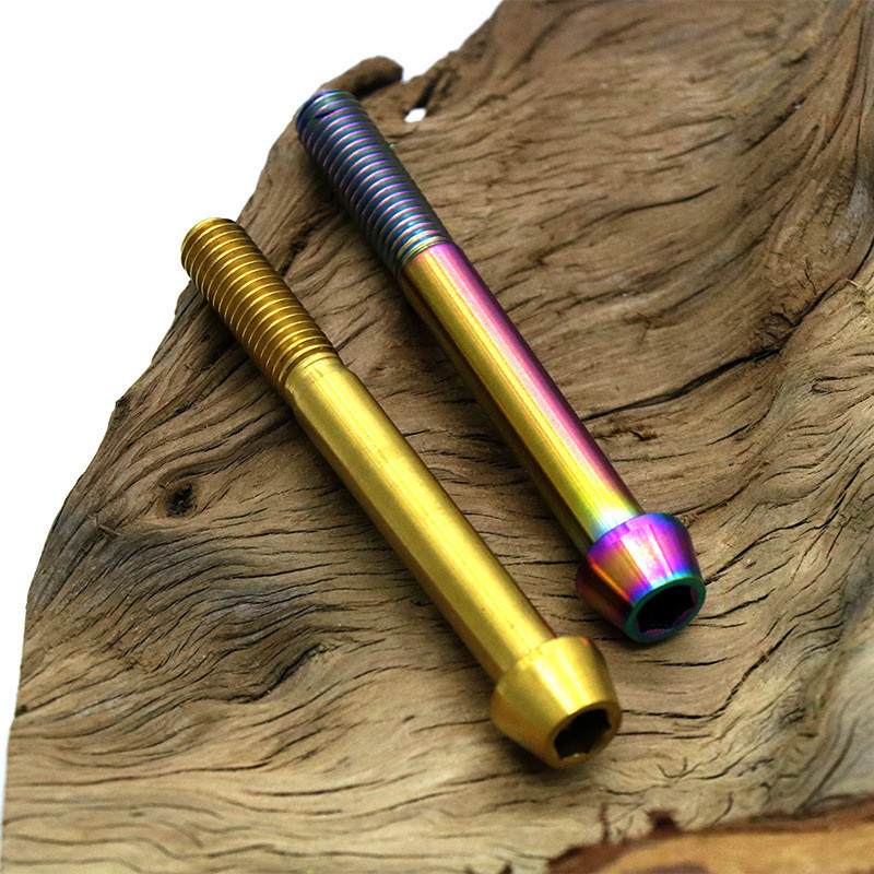 小布用于Brmpton折叠自行车钛合金M8×70头管螺丝配件