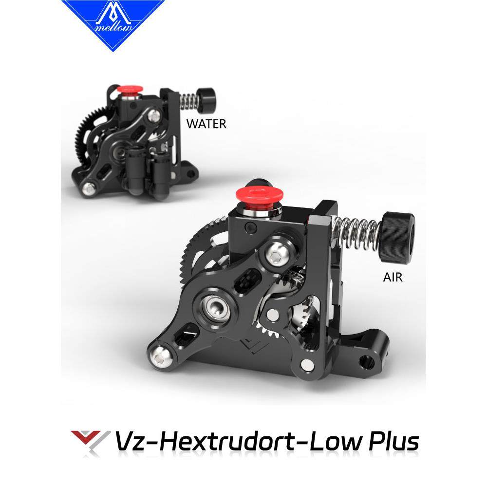 Mellow水冷Hextrudort Low Plus挤出机VzBot Goliath配件3D打印机