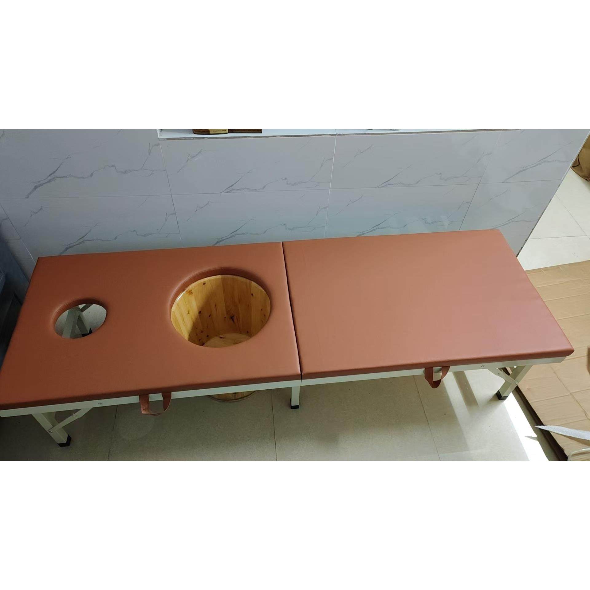 木桶用熏蒸床藏奥堂木桶用床可折叠便捷式熏蒸床(不含木桶)