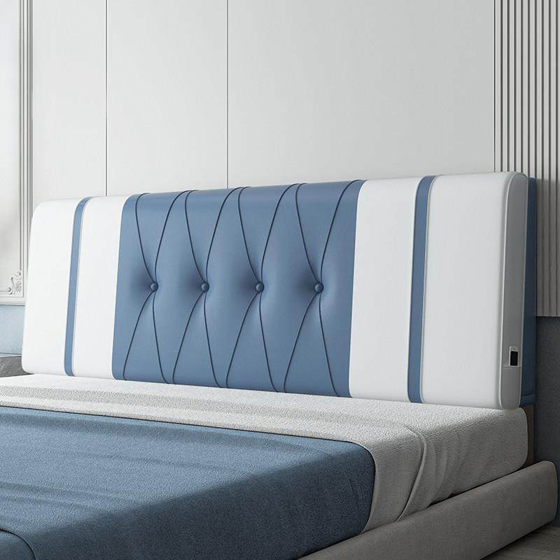 简约现代床头软包靠垫海绵大靠背科技布防水榻榻米自粘软包免拆洗,居家布艺,床头靠垫,淘宝优惠券,粉丝福利购,淘宝优惠卷