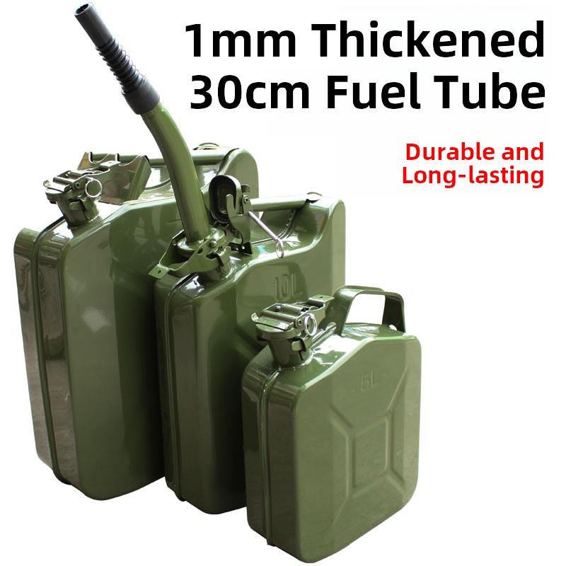 加厚越野铁油桶5升10L 20升30 40升备用油箱汽车摩托专用加汽油桶