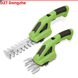 小型修剪器电动树篱修剪器锂电池树篱修剪器草坪修剪器双用途线可