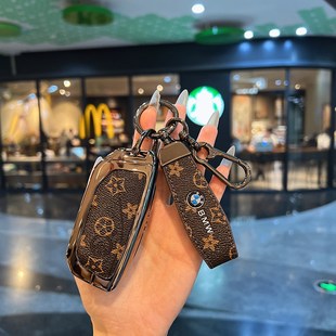 车包扣壳 5系X1 iX1 适用宝马钥匙套25款 7系 i7新款