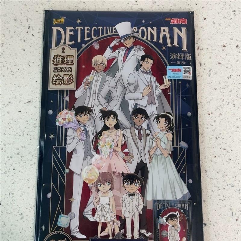 新款名侦探柯南30周年全员立牌演绎版纪念款亚克力高颜值桌面摆件