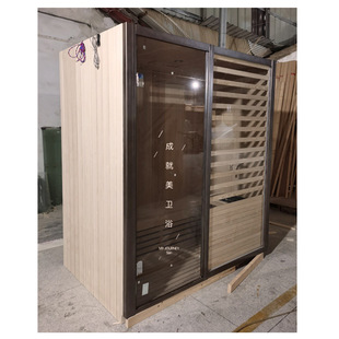 商用桑拿房家用鐵杉木汗蒸房私人會(huì)所汗蒸箱自動(dòng)淋?chē)姼烧舴縮auna